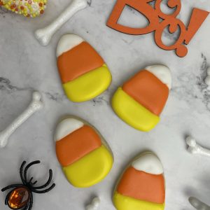 Candy Corn Stack - 4 Mini Cookie Stack